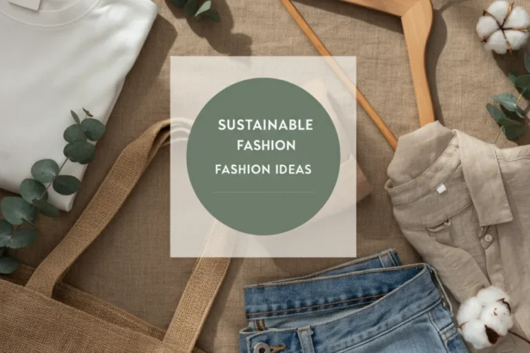 Sustainable fashion ideas
