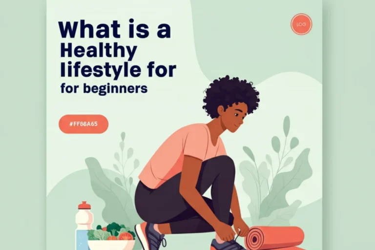 What is a healthy lifestyle for beginners