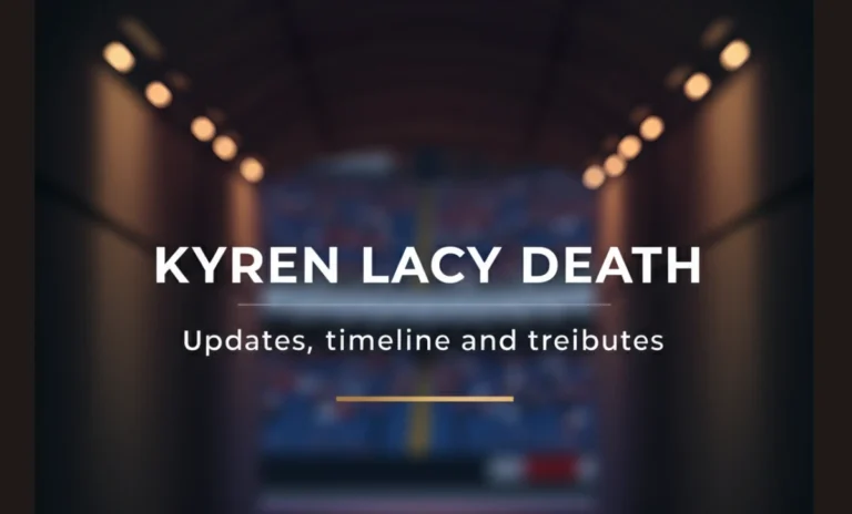 kyren lacy death