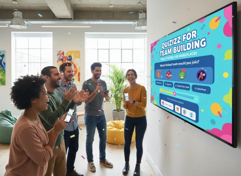 Quizizz for Team Building: Fun Activities for Workplaces