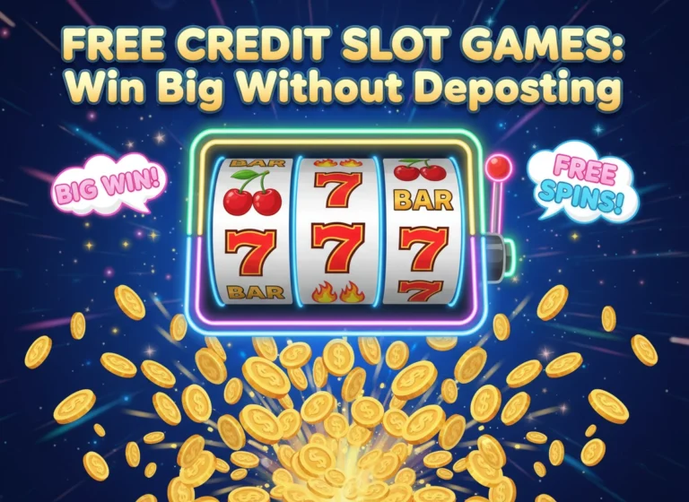 Free Credit Slot Games: Win Big Without Depositing
