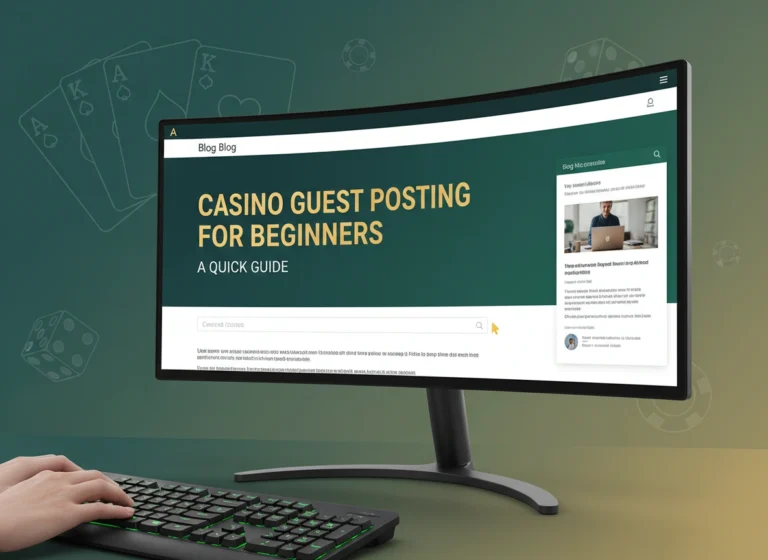 Casino Guest Posting for Beginners: A Quick Guide