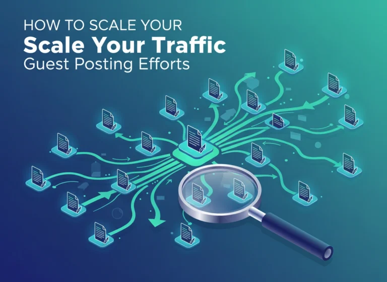 How to Scale Your Traffic Guest Posting Efforts