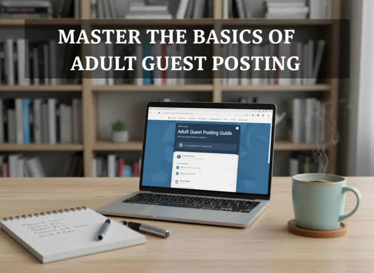 Master the Basics of Adult Guest Posting