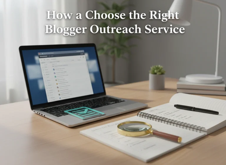 How to Choose the Right Blogger Outreach Service